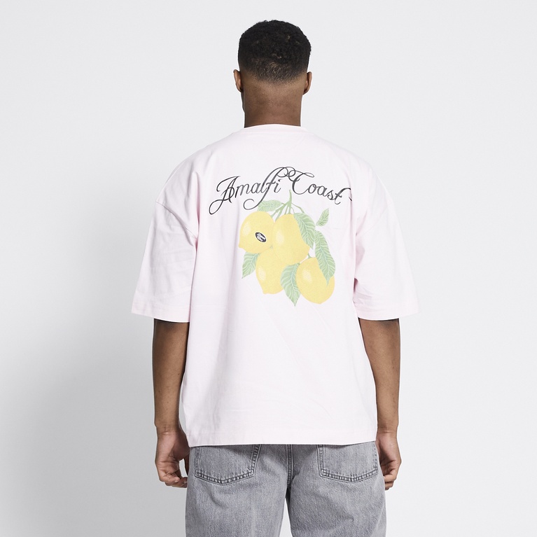 Printed tee "Abbot" Pink